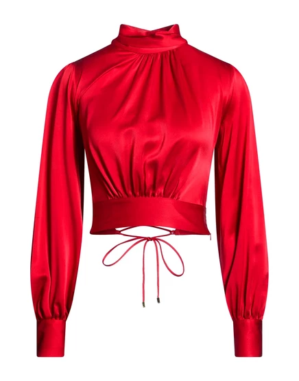 Женский топ Elisabetta Franchi Lorenz, красный