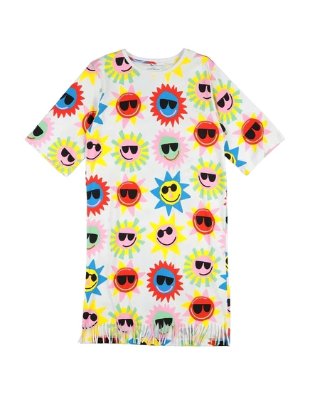 Детское платье Stella McCartney Kids, белое