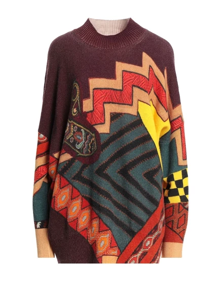 Женский свитер Etro Wonderwoman, бордовый