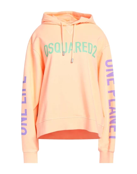 Женское худи DSquared2 Lorenz_SP, лососево-розовое