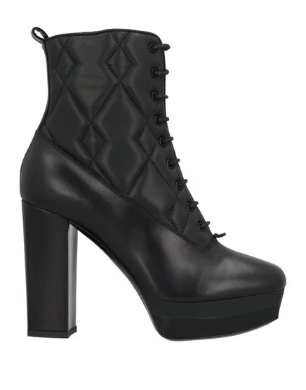 POLLINI Полусапоги и высокие ботинки чёрный