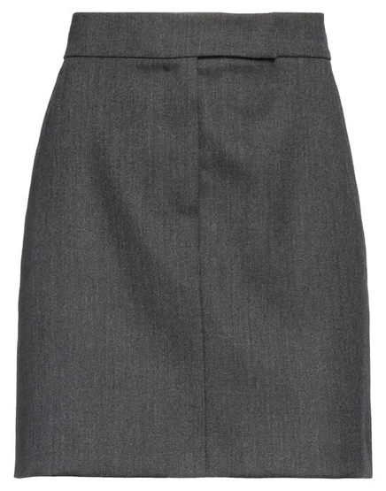 MAX MARA Мини-юбка свинцово-серый