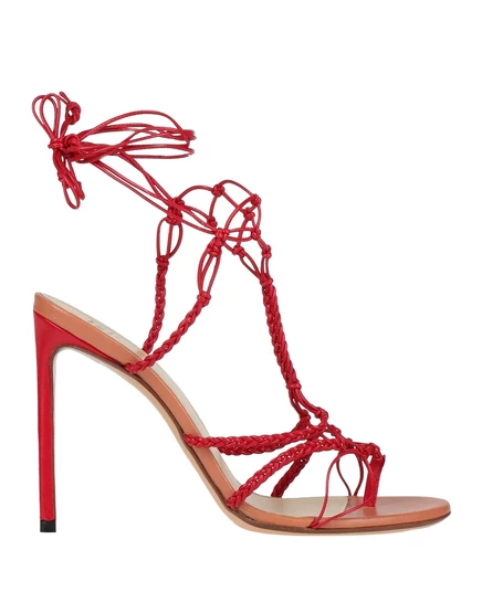 FRANCESCO RUSSO Thong sandals красный