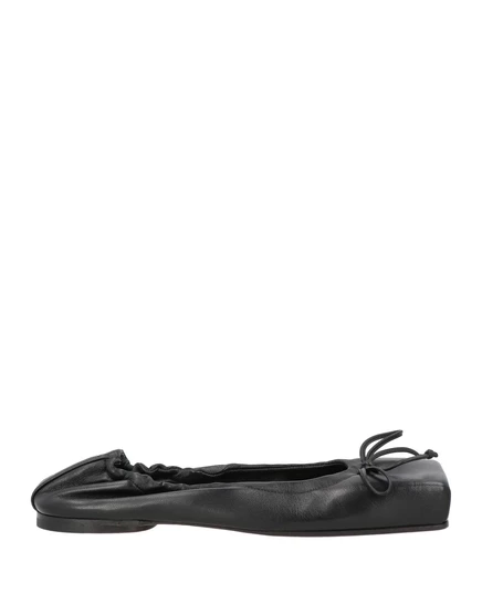 Женские балетки Jacquemus с бантом, черные