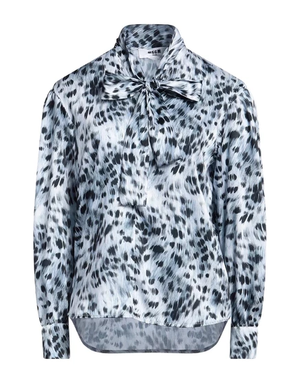 Женская рубашка Msgm Papermag, черная