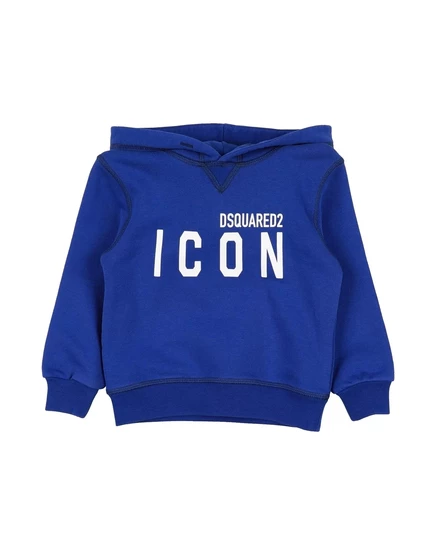 Детский свитшот DSquared2 Junior, ярко-синий