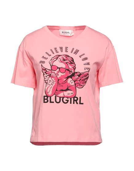 Женская футболка Blugirl Jadr, розовая