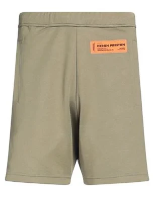 HERON PRESTON Шорты и бермуды зелёный милитари