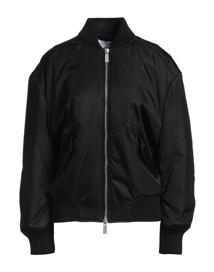 Женская куртка-бомбер Off-White техническая, чёрная