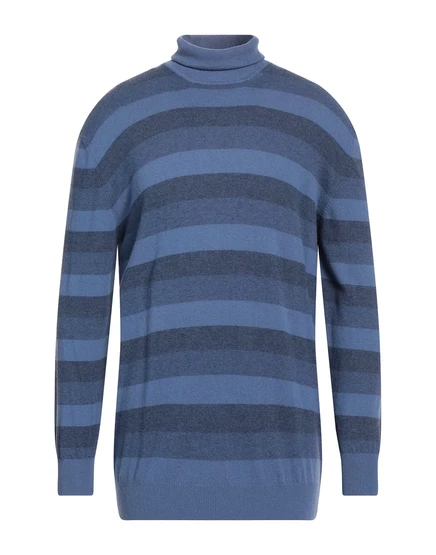 Мужская водолазка Cashmere Company Papermag, сине-серая