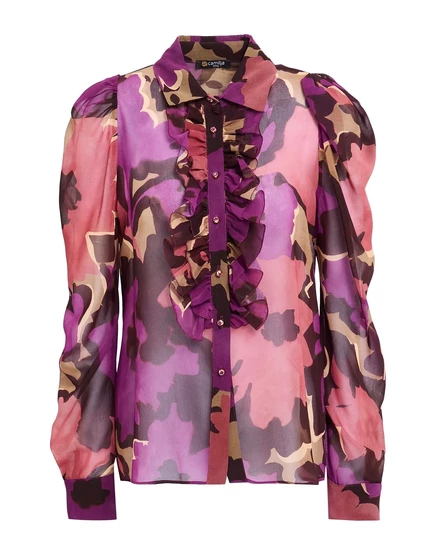 Женская рубашка CAMILLA Milano PLV_JUST IN, сливовая