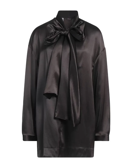Женский топ Kiton PAPERMAG, шелк 100%, черный