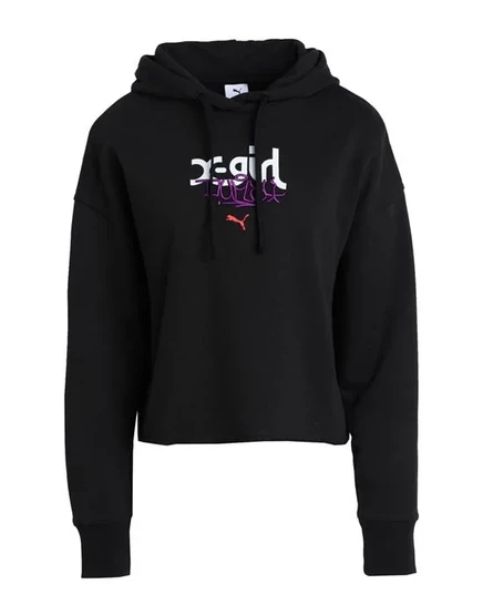 Женская толстовка PUMA x X-GIRL, чёрная