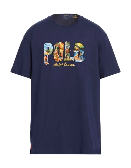 Мужское поло Polo Ralph Lauren из пике, белое