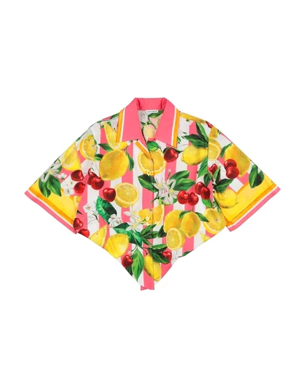Детская рубашка Dolce & Gabbana Junior, белая