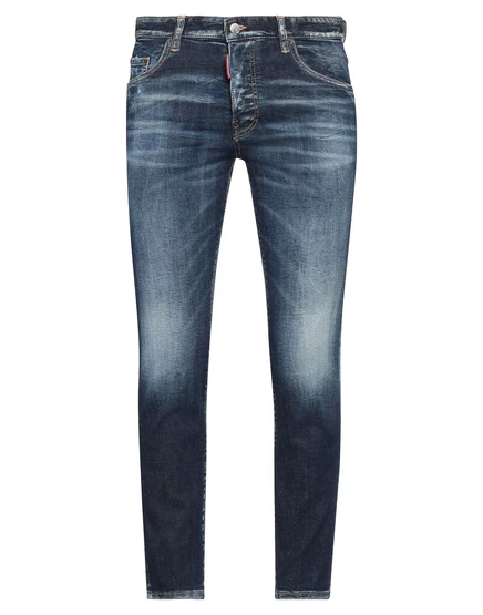 Мужские джинсы DSquared2 скинни, синие