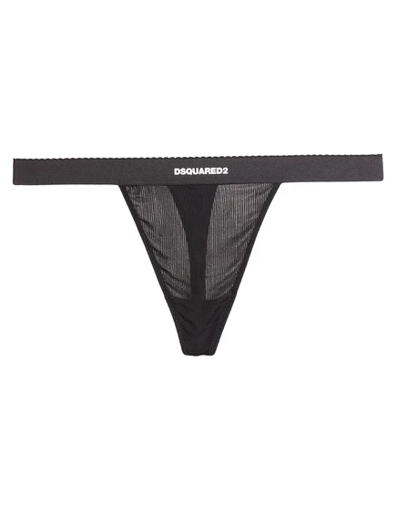 Мужские трусы DSquared2 WONDERWOMAN стринги, черные