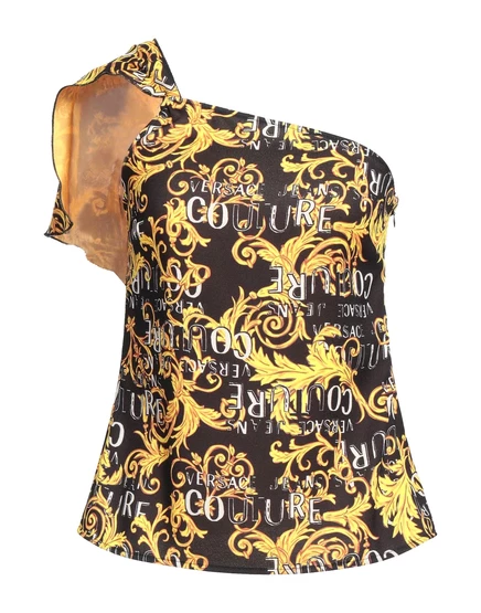 Женский топ Versace Jeans Couture PAPERMAG, черный