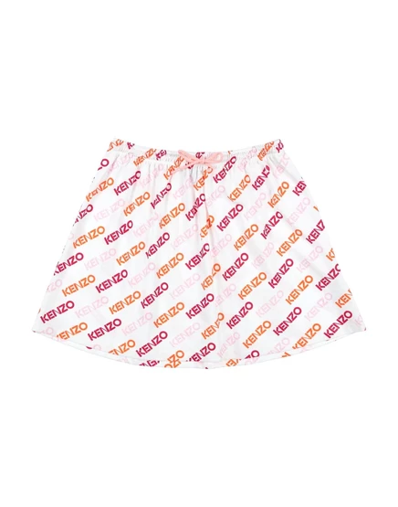 Детская юбка Kenzo Kids Promotion Junior, белая