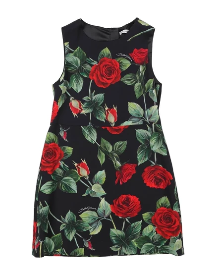 Детское платье Dolce & Gabbana, чёрное