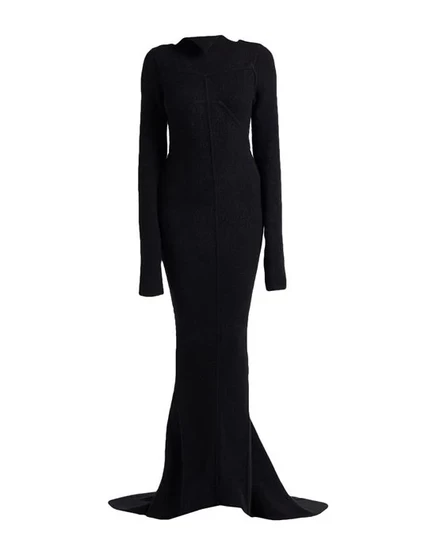 Женское длинное платье Rick Owens, чёрное