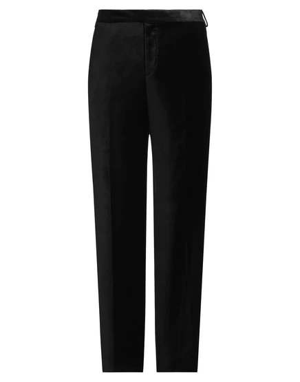 Мужские брюки Lardini Papermag чинос вельветовые, чёрные