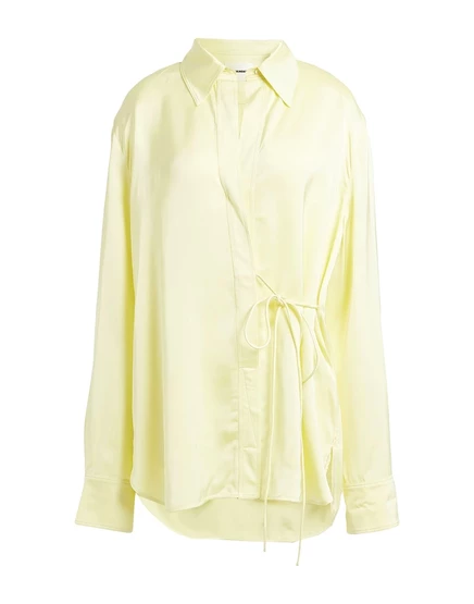 Женская рубашка Jil Sander Wonderwoman, лаймовая