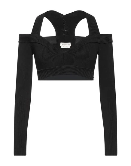 MCQUEEN Топ без рукавов чёрный