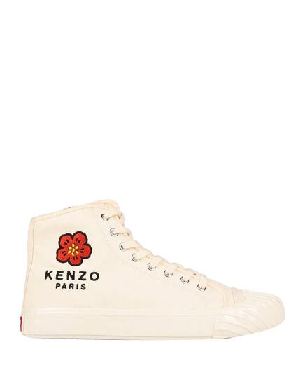 Мужские кеды Kenzo Wonderwoman, цвета слоновой кости