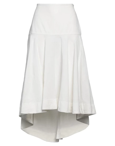 Женская юбка миди Jil Sander, слоновая кость