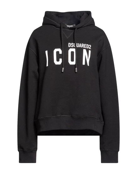 Женское худи DSquared2 JADR, черное