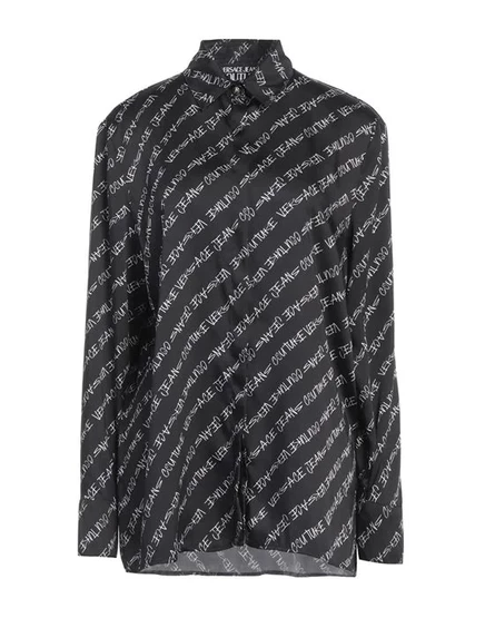 VERSACE JEANS COUTURE Pубашка чёрный