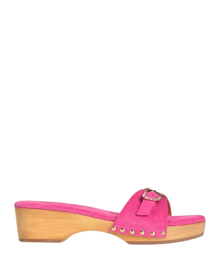 Женские сабо Ancient Greek Sandals Papermag, цвета фуксии