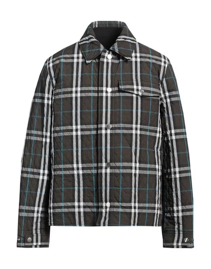 BURBERRY Пуховики и куртки на синтепоне чёрный