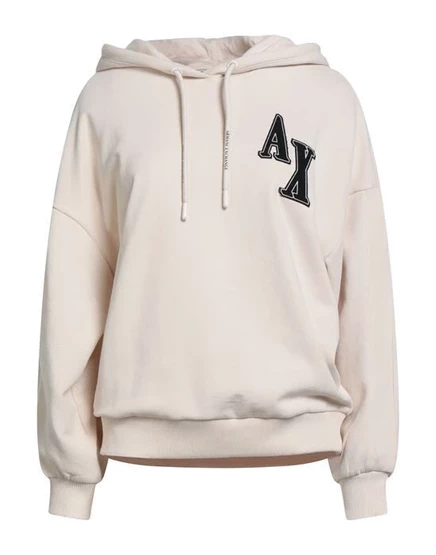 Женское худи Armani Exchange, бежевое