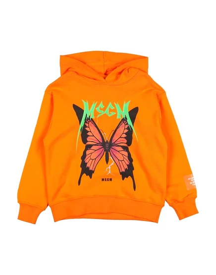 Женская толстовка MSGM KIDS, оранжевая