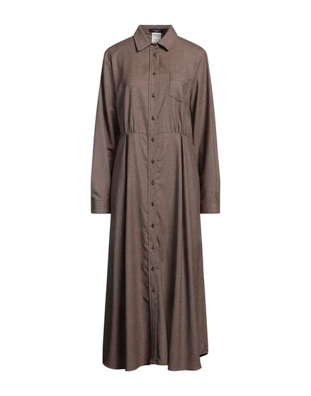 Женское платье-рубашка Weekend Max Mara HAMISH миди, хаки