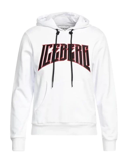 Толстовка Iceberg с капюшоном, белая