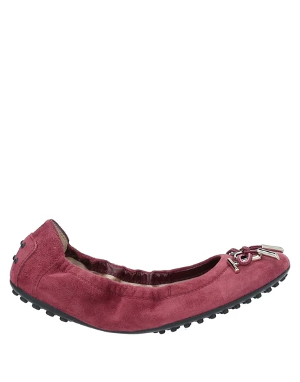 Женские балетки Tod's, фиолетовые