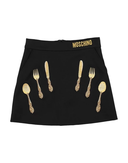 Юбка для девочек Moschino teen, чёрная