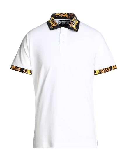 Мужское поло Versace Jeans Couture JADR, белое