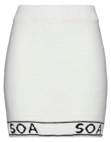 SOALLURE Mini skirts белый