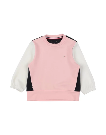 Женский свитшот Tommy Hilfiger Baby джерси, розовый