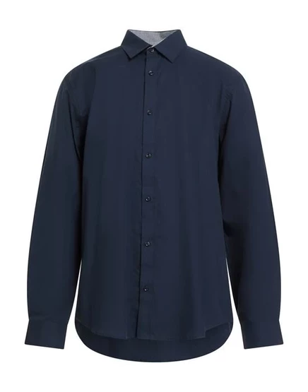 JACK & JONES Pубашка тёмно-синий