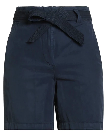 Женские шорты Gant Papermag с поясом, темно-синие