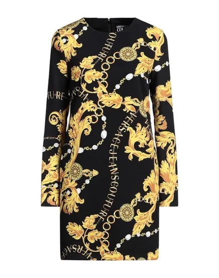 VERSACE JEANS COUTURE Короткое платье чёрный