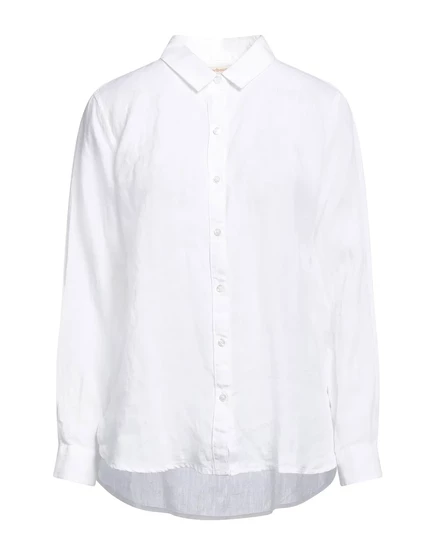 Женская рубашка Barbour Lorenz_SP, льняная, белая