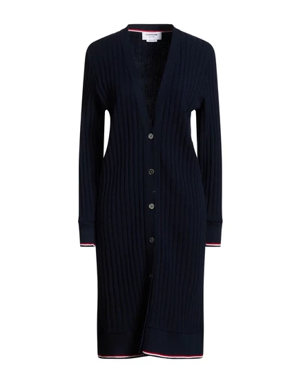 Кардиган Thom Browne Wonderwoman, иссиня-чёрный