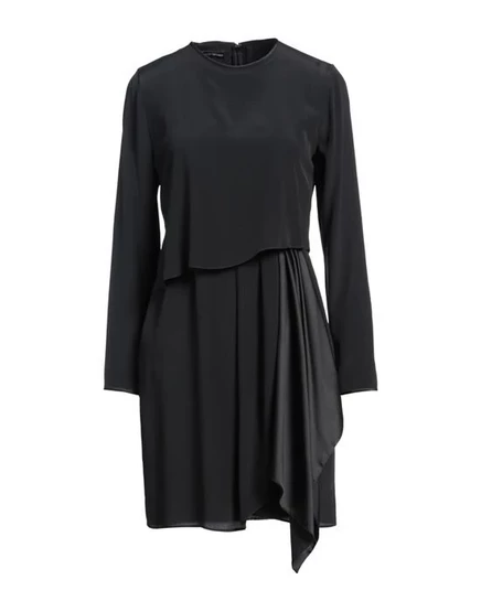 Женское короткое платье Emporio Armani, черное