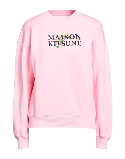 Женский свитшот Maison Kitsuné Papermag, розовый